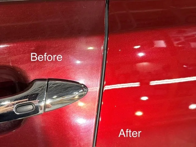 Professional paint correction service