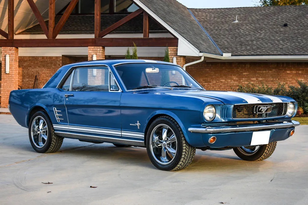 Restored mustang 1965